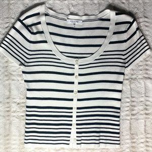 FRAME  short sleeve cardigan